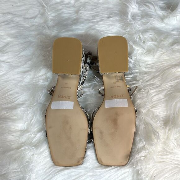 Unworn snake print wedges - Picture 7 of 9